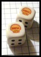 Dice : Dice - My Designs - Shell Oil Pair - Jul 2012